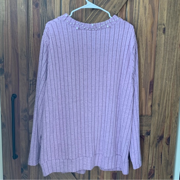 SHEIN Sweater with pearl embellishments - Picture 3 of 3